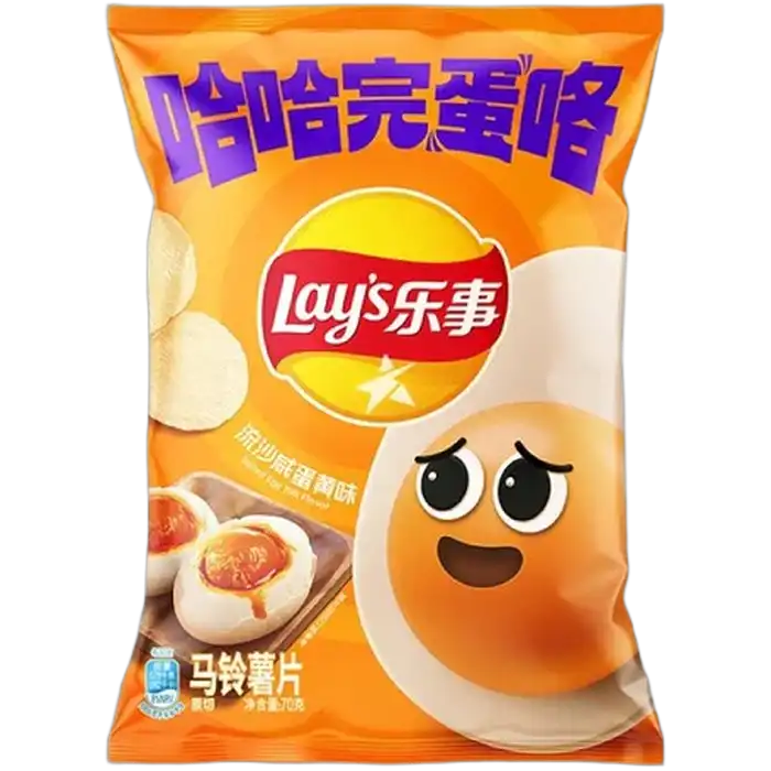 LAY'S Kartoffelchips Salted Egg 70G