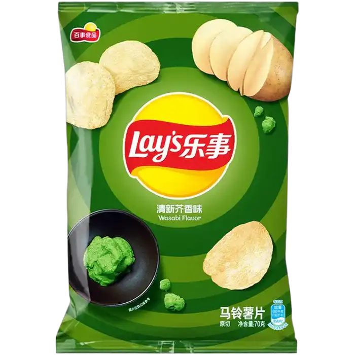 LAY'S Kartoffelchips Wasabi 70G