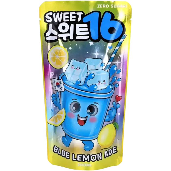 KR Sweet16 Blue Lemonade Zero 200ML