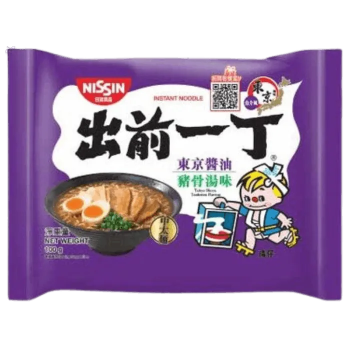 NISSIN Demae Ramen Tokyo Shoyu Tonkotsu 100g