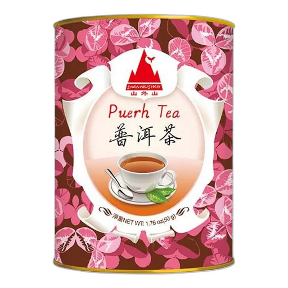 SHAN WAI SHAN Pu Erh Tee – 50g fermentierter Tee aus China