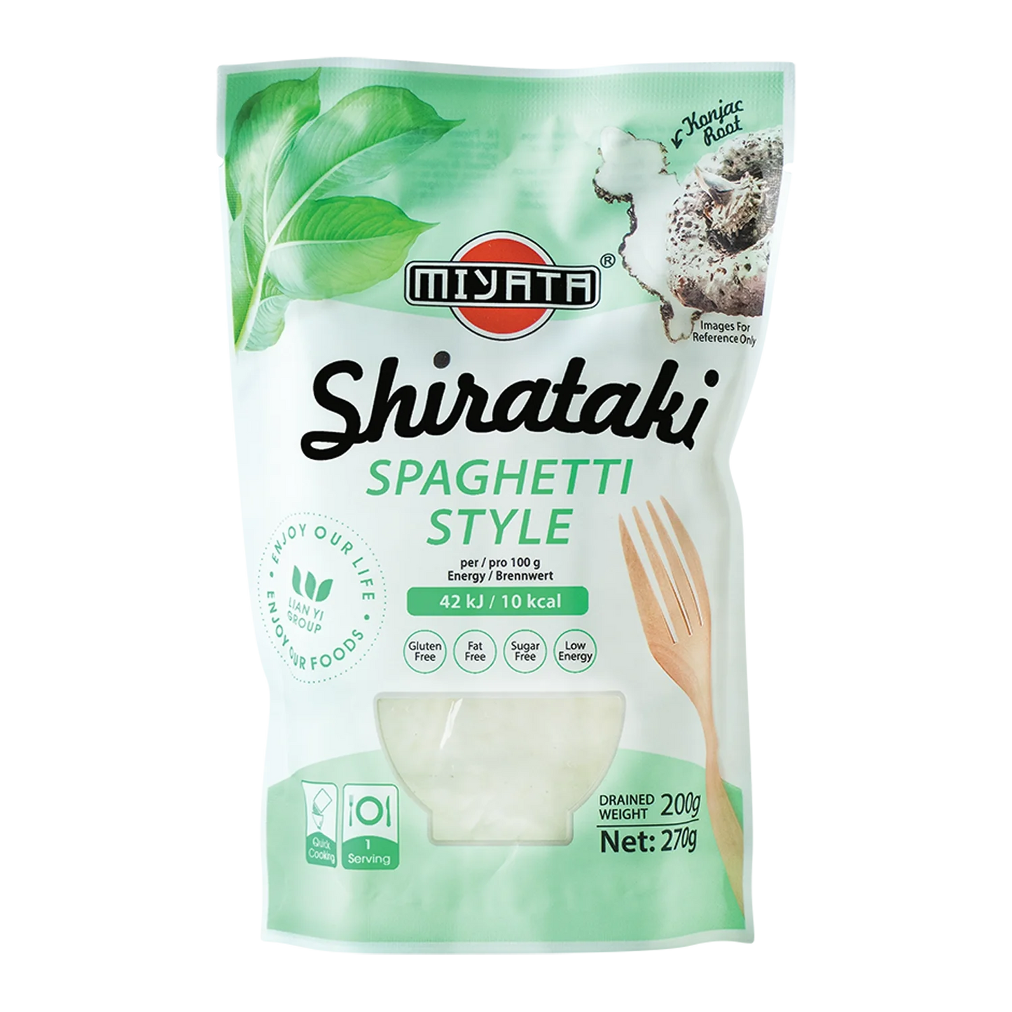 MIYATA Shirataki Spaghett Style Nudeln 270G