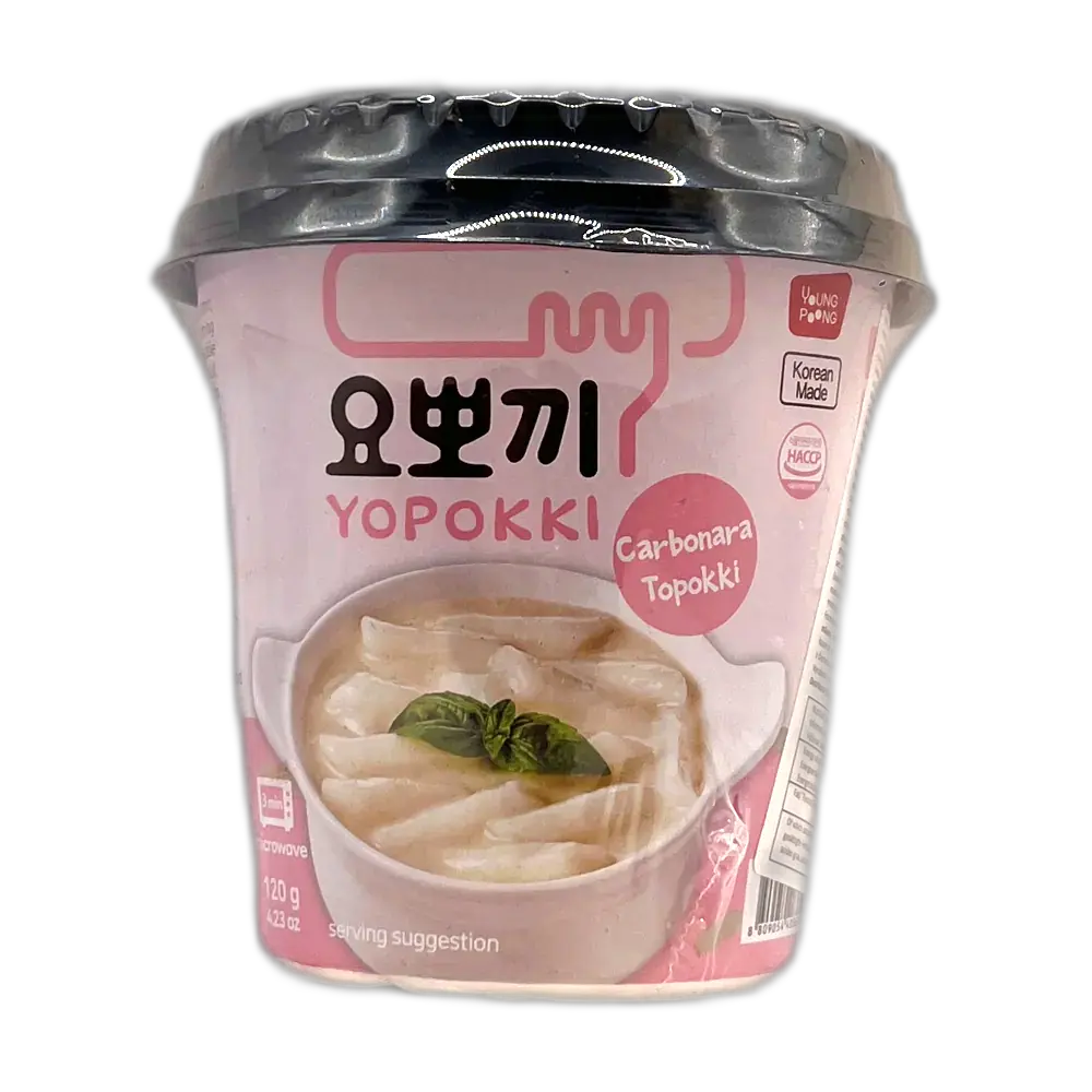 YOPOKKI Ricecake Cup Carbonara 120G