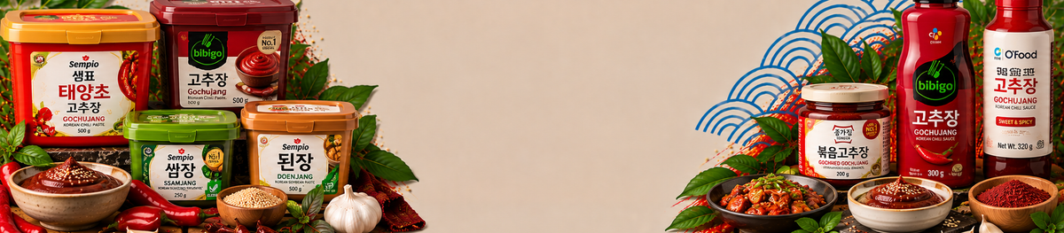 Gochujang & koreanische Pasten