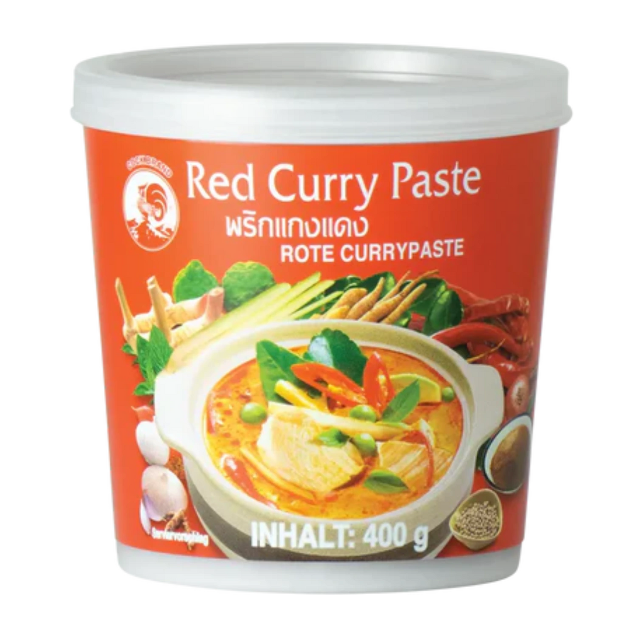 COCK BRAND Red Curry Paste 400G