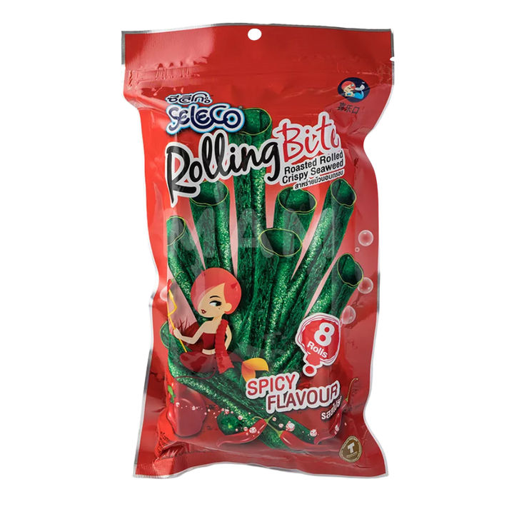 SELECO Rolling Bite Seaweed Snack Spicy 28G