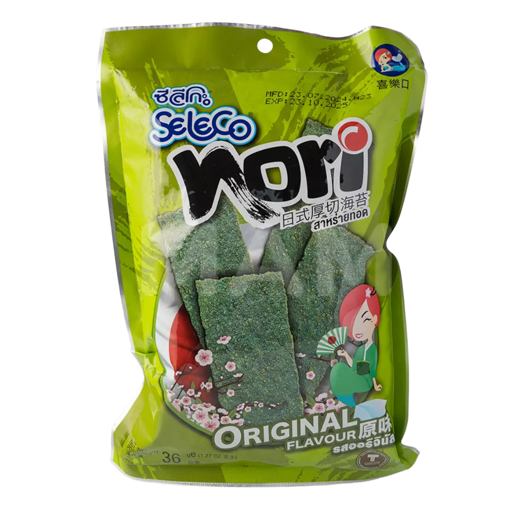 SELECO Nori Original Seaweed Snack 36G