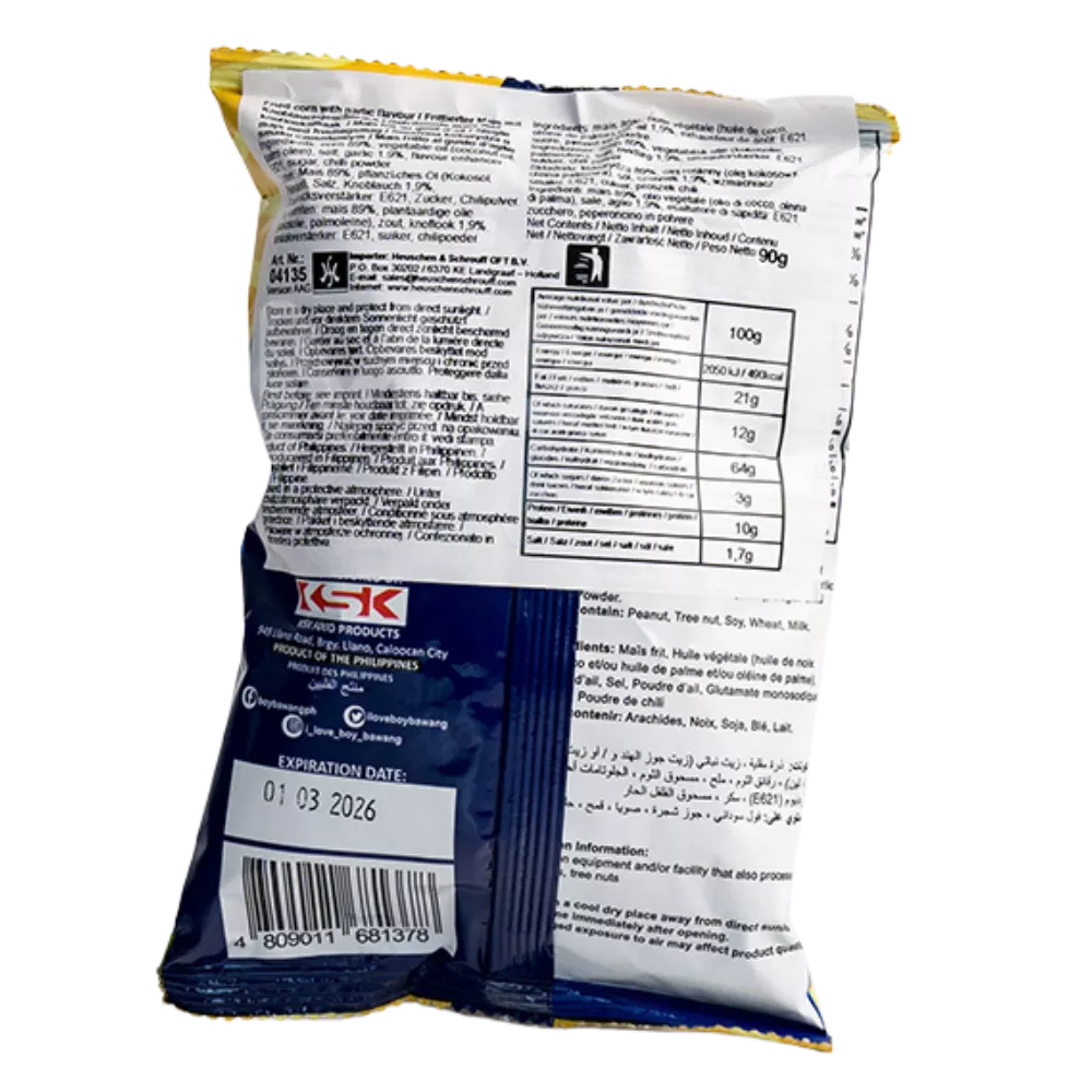 BOY BAWANG Cornick Garlic Knoblauch 100G