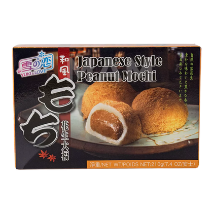 Y&L Mochi Reiskuchen Erdnuss Pk 210G