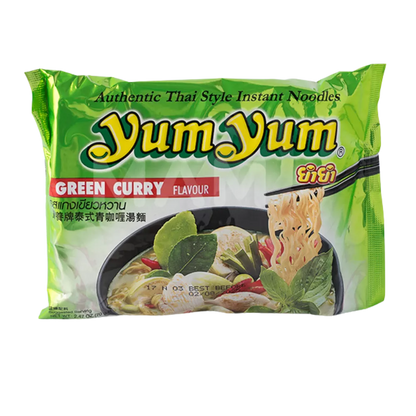 YUM YUM Instant Nudeln Green Curry Pk 70g