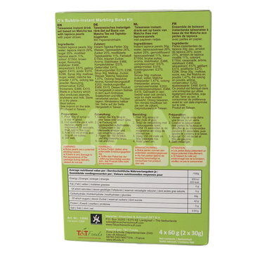 O's Bubble Instant Boba Matcha Tee 240G