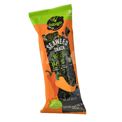BIBIGO Seaweed Snack Hot Chilli 4G