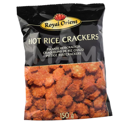ROYAL ORIENT Hot Rice Crackers (Savory) 150G
