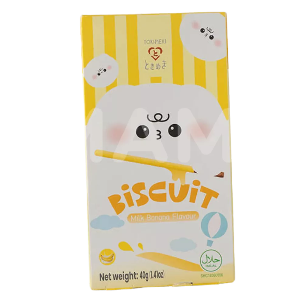 TOKIMEKI Biscuit Milk Banana Flavor 40G