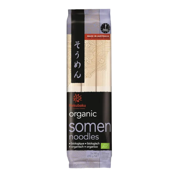 HAKUBAKU Somen Bio Nudeln 270G