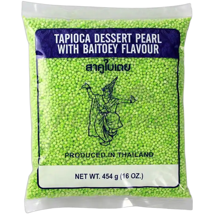 THAI DANCER Tapiokaperlen Baitoey grün 454G