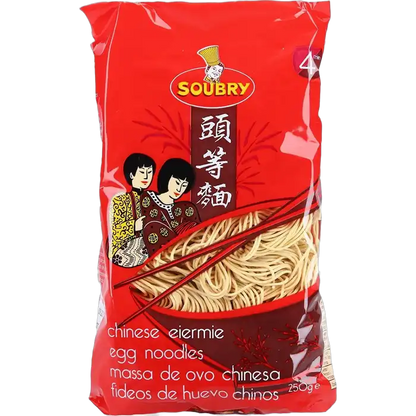 Nudeln chinesische Ei SOUBRY Pk 250g