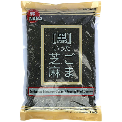 INAKA Gerösteter Sesam Schwarz 1KG