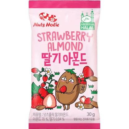 NUTSHOLIC Almonds Strawberry 30G