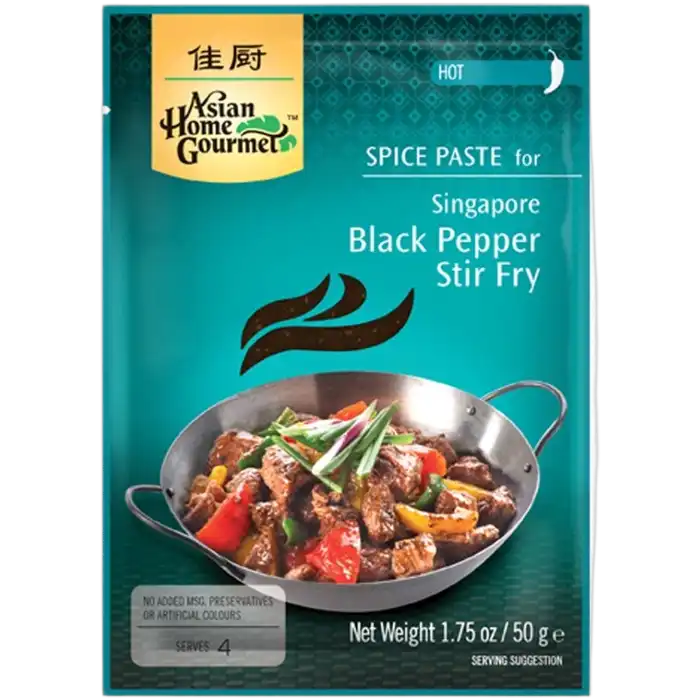 AHG Singapur Black Pepper Stir Fry Gew√ºrz 50G
