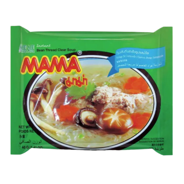 MAMA Instant Bean Noodles Clear Soup 40G