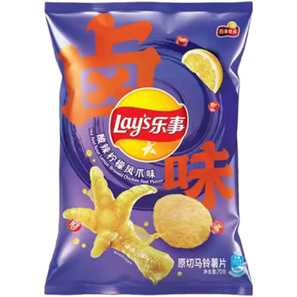 LAY'S Kartoffelchips Lemon Chicken Feet 70G