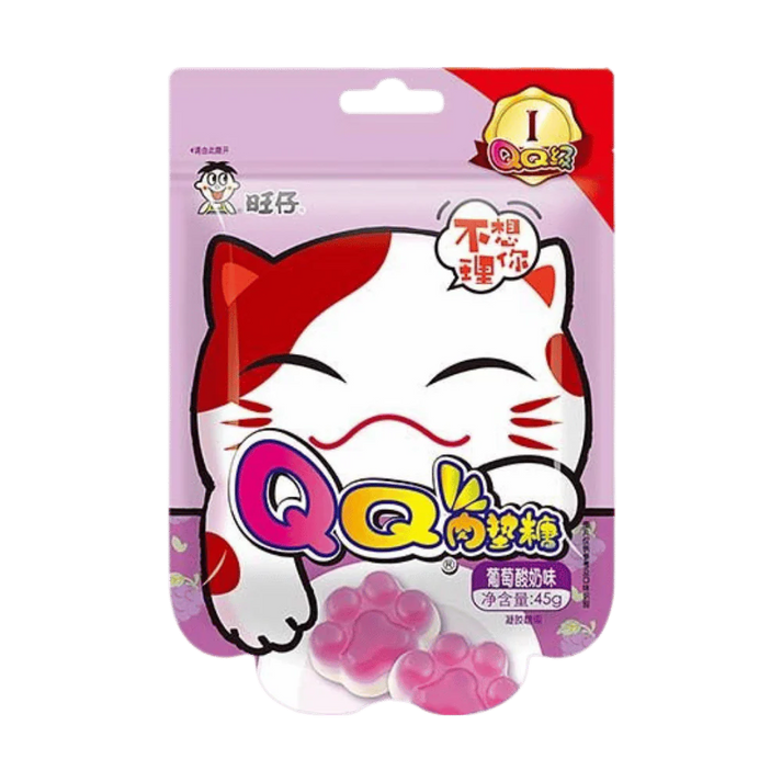 WANT WANT Joghurtgums 45G Traubenjoghurt Cats Claw