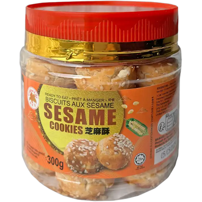 GOLDEN LILY Cookies Sesam Sesam Kekse 300G