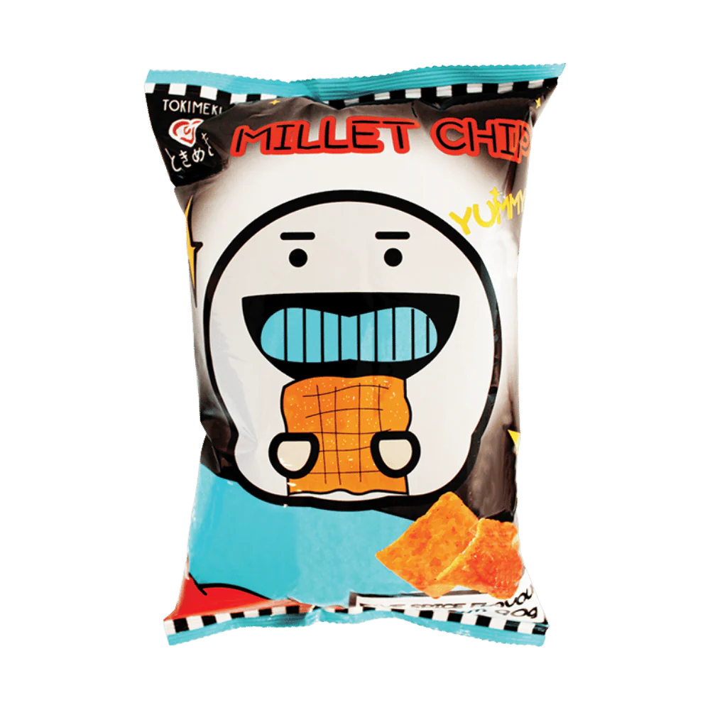 TOKIMEKI Millet Crisps 5 Spice Hirsesnack 90G