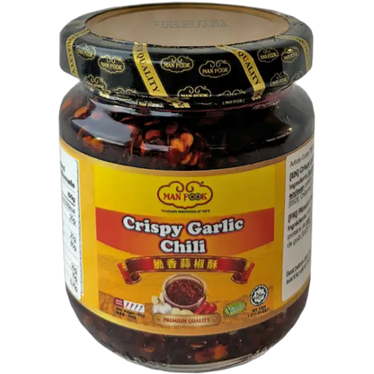 Man Fook Crispy Garlic Chilli 170G