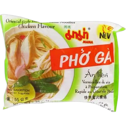 MAMA Instant Reisudeln Hühnchen Pho Ga Pk 55G