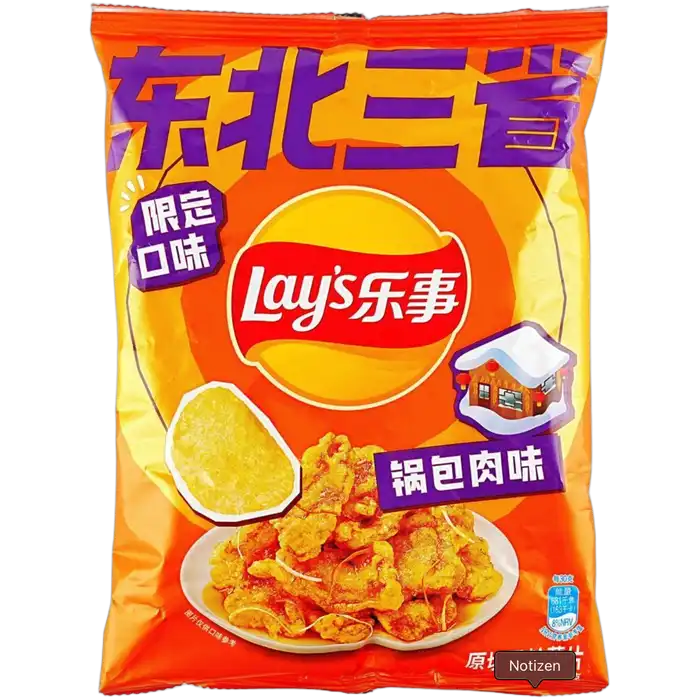 LAY'S Kartoffelchips Crispy Sweet Pork 70G