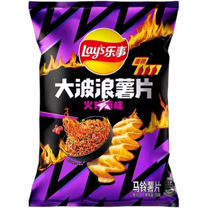 LAY'S Kartoffelchips Hot Chicken Noodle 70G