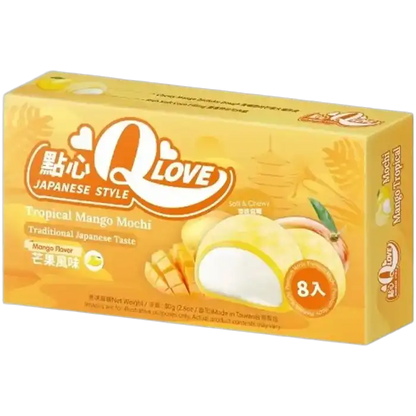 QLove Mini Mochi Tropical Mango 80G