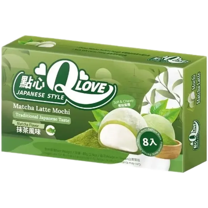 QLove Mini Mochi Matcha Latte 80G