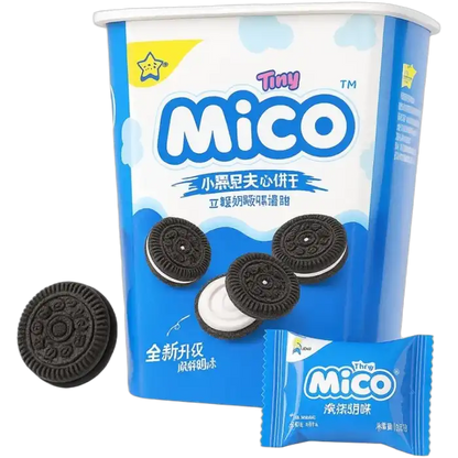 MICO Mini Creamy Vanilla Mousse Cookies 88G