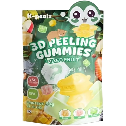 K-PEELZ Peelable Gummies Mixed Fruit 60G