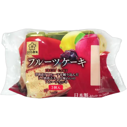 SAKURA Castella Fruit Cake 120G