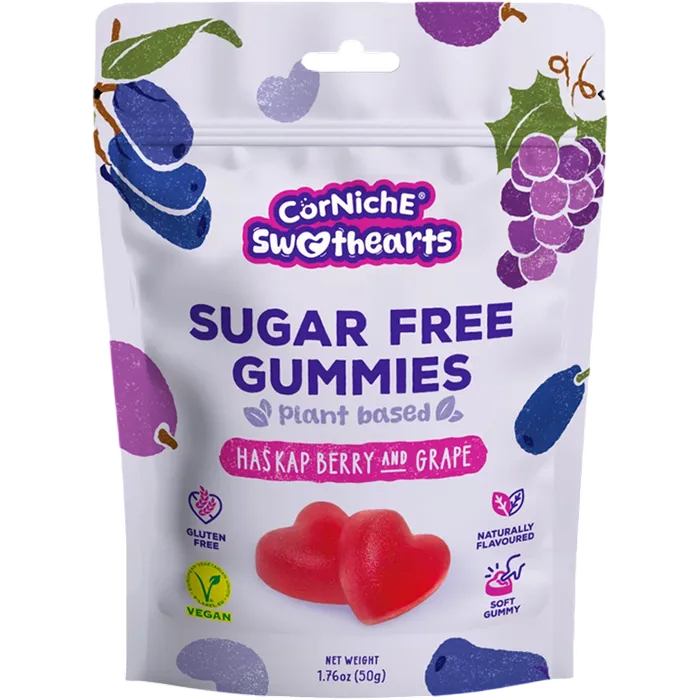 CORNICHE Sugarfree Haskap Berry&Grape 50G