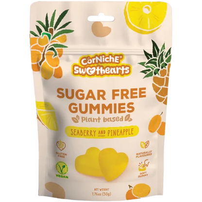 CORNICHE Sugarfree Gummie Sanddorn&Ananas 50G