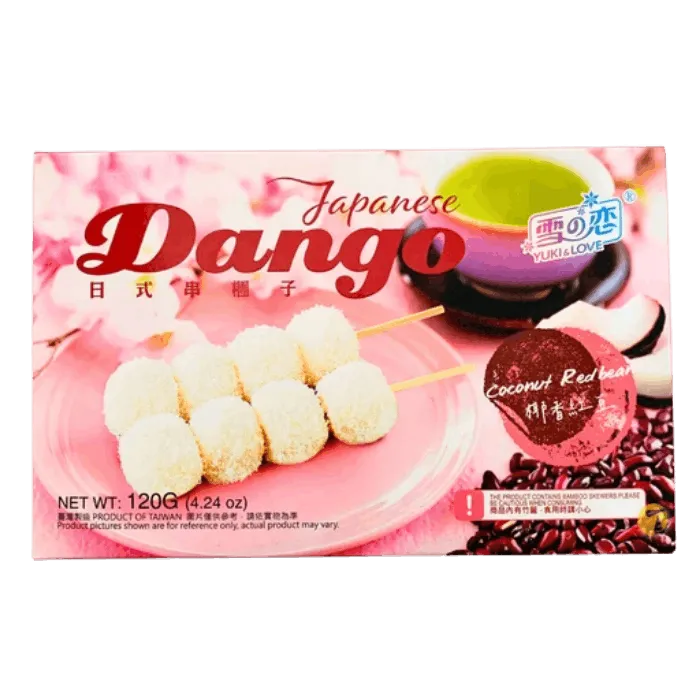Y&L Dango Kokosnuss Rote Bohnen 120g