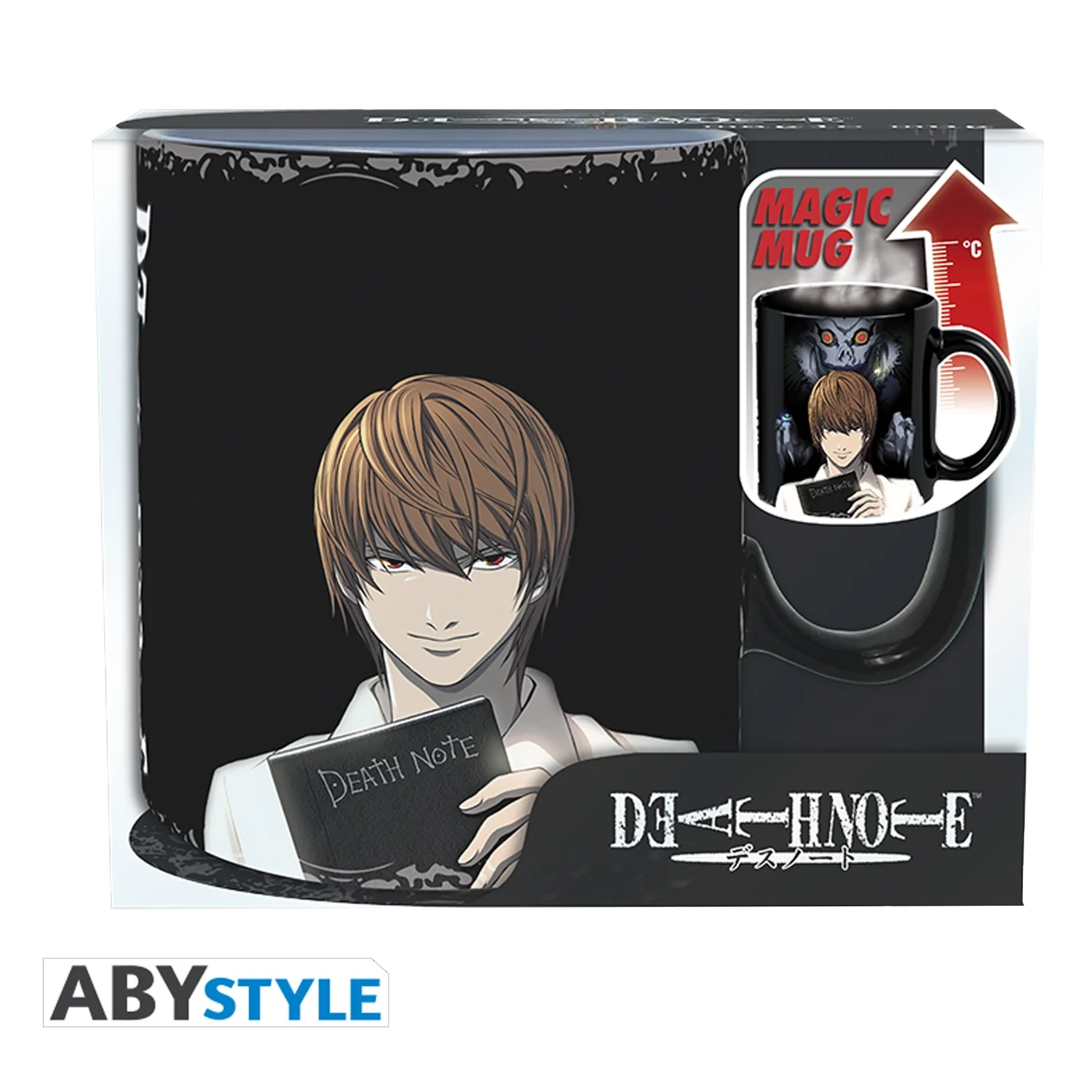 DEATH NOTE Mug Heat Change Kira&L*-SEE 460ml