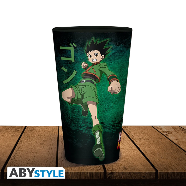 HUNTER X HUNTER Large Glass Gon vs Hisoka 400ML