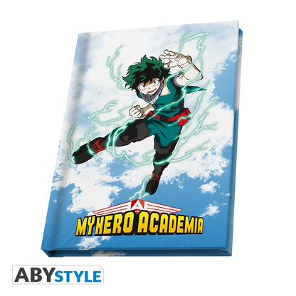MY HERO ACADEMIA Gift Set XXLGlas+Pin+Notebook Hero