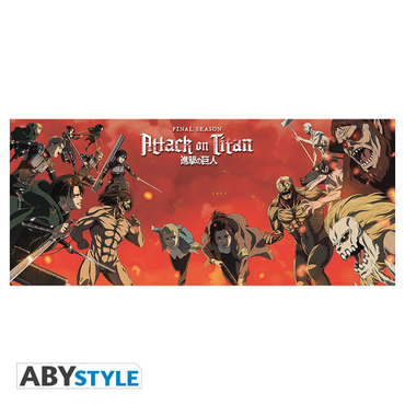 ATTACK ON TITAN Mug 320ml Battle Scene Season 4