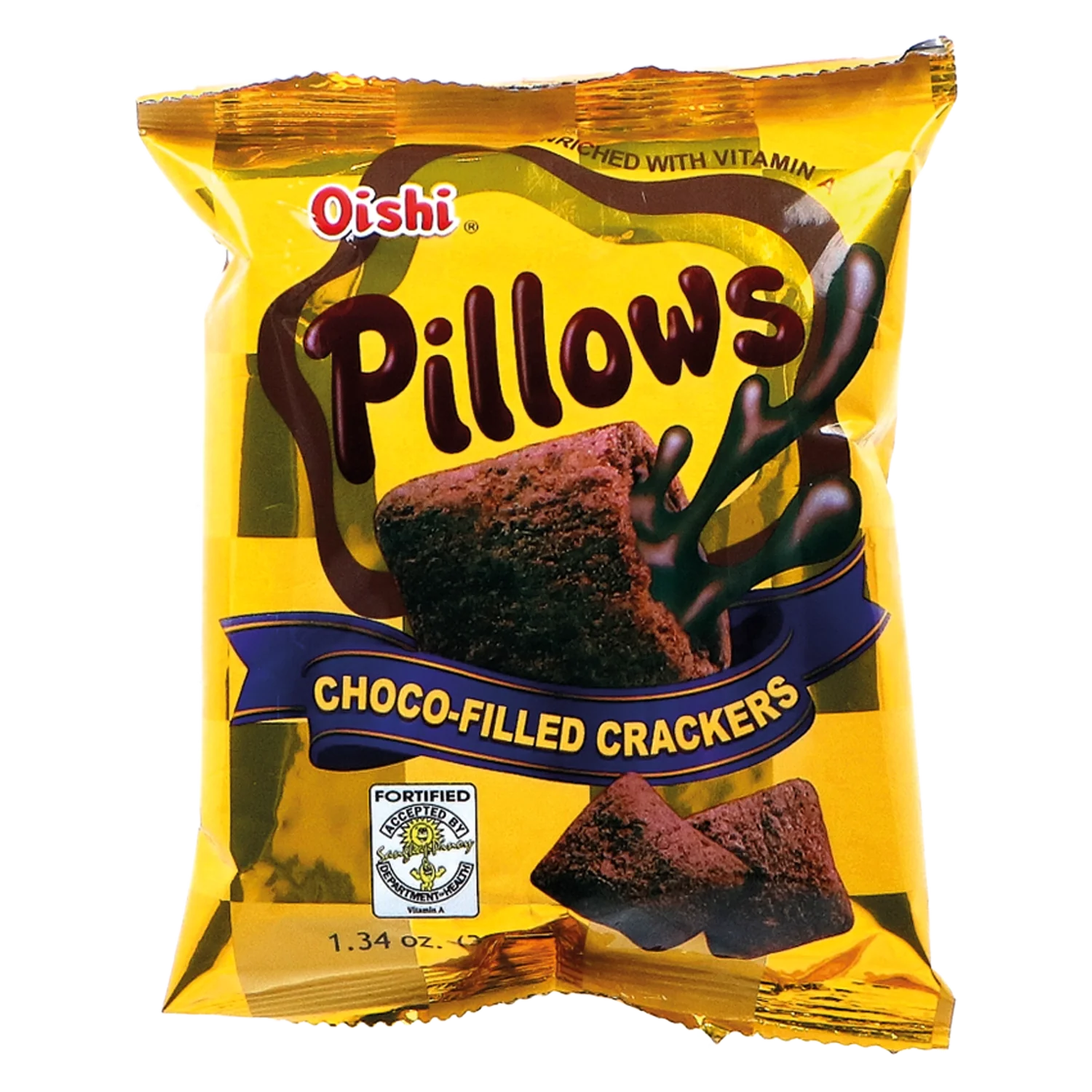 Pillows Choco-Filled Crackers 38g
