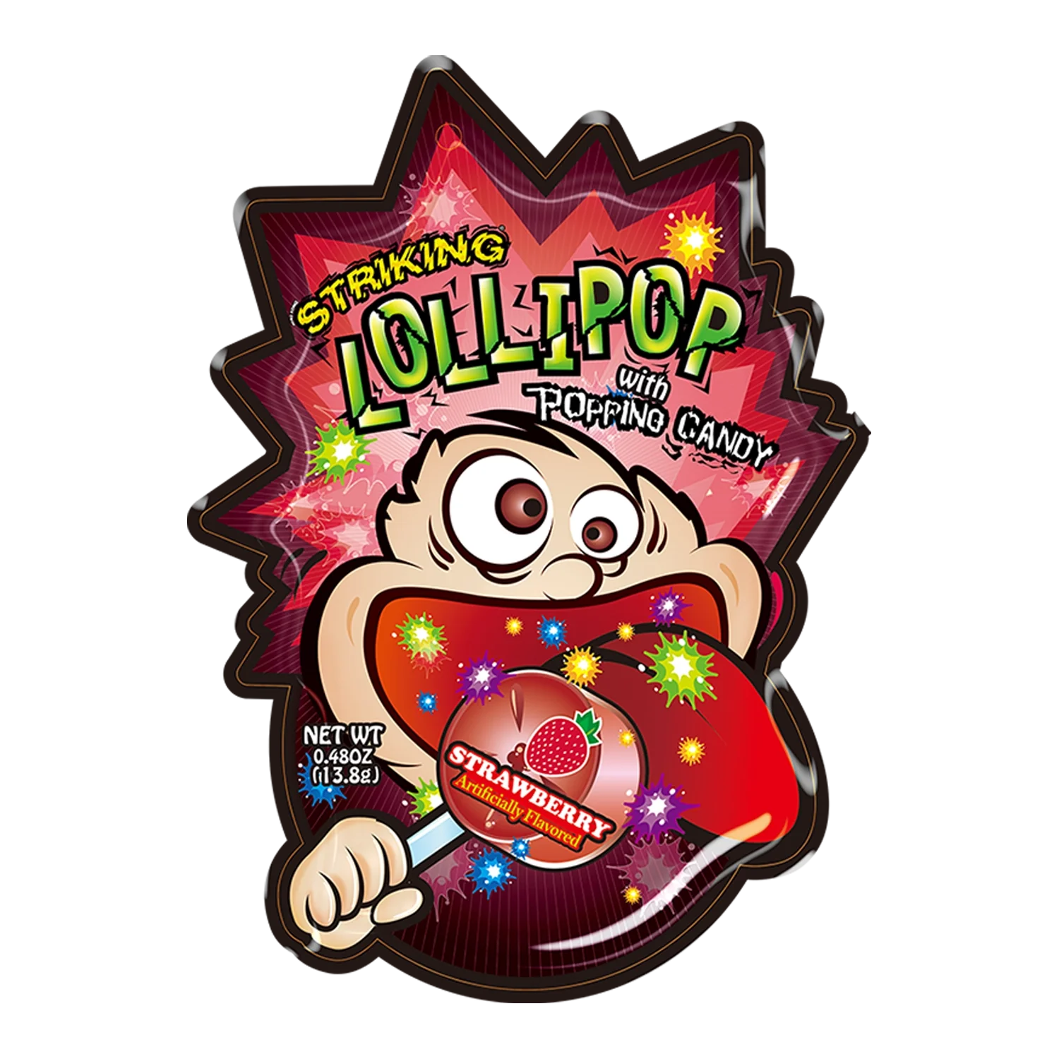 STRIKING Lollipop Popping C. Erdbeer 13,8g