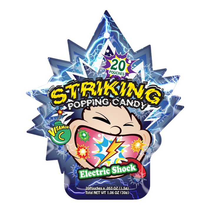 STRIKING Popping Candy Electric Shock Vit. C 30G