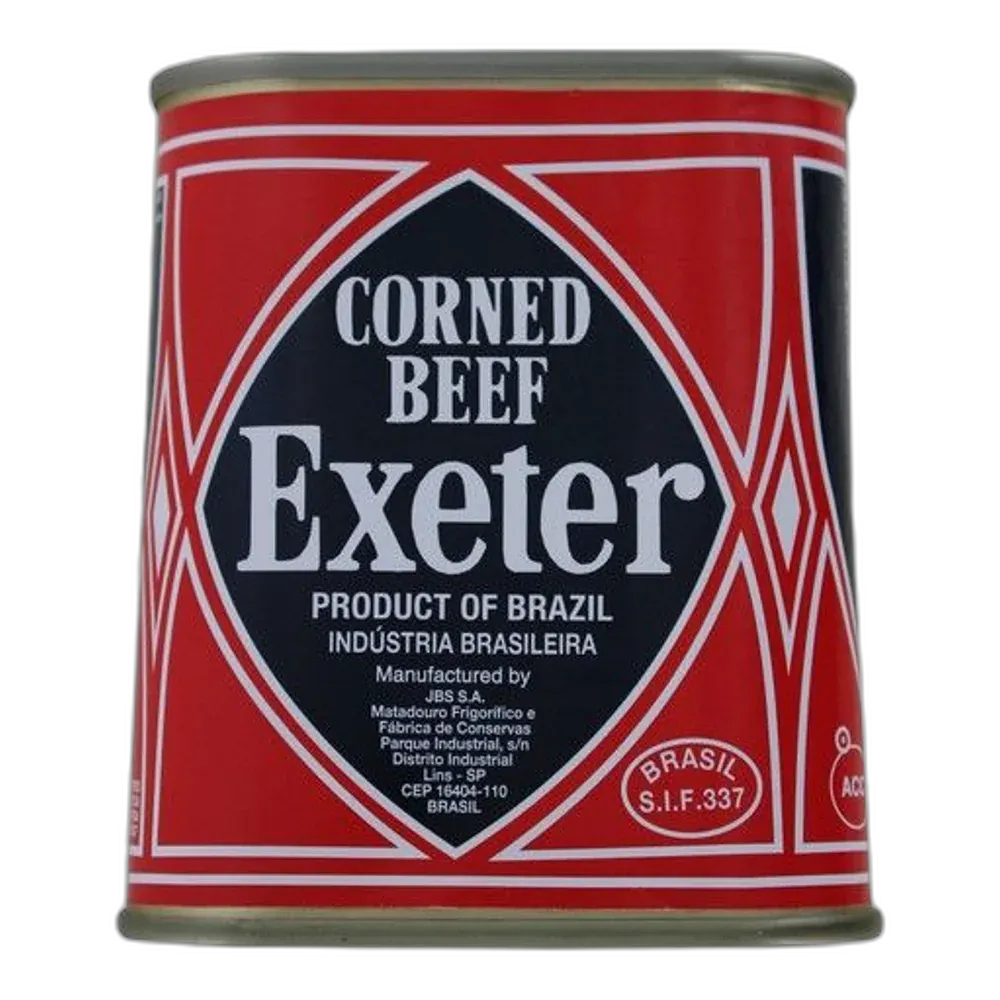 EXETER Corned Beef 340G – canned beef from France
