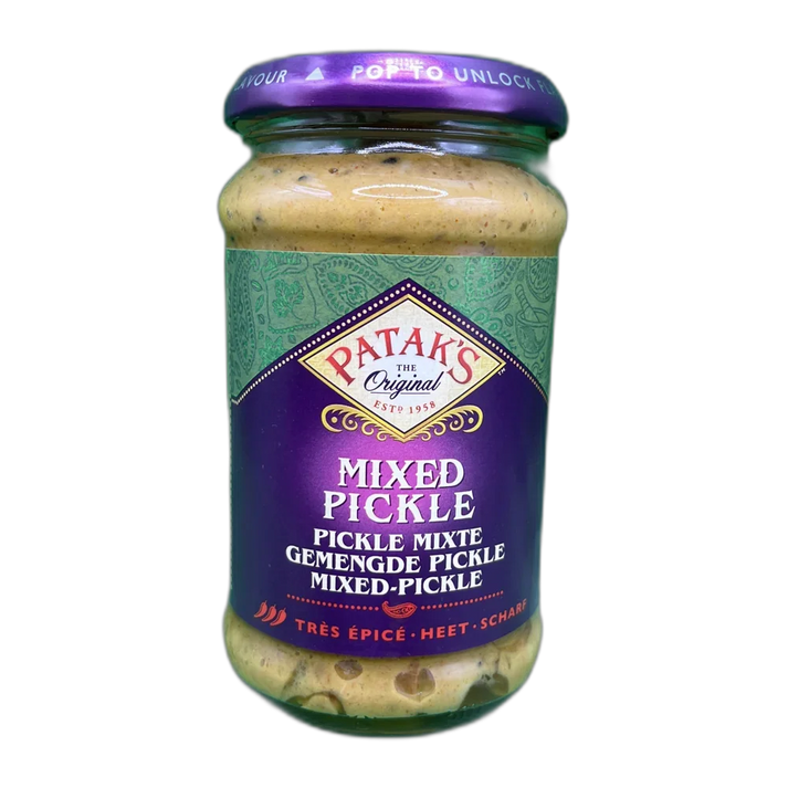 PATAK'S Mixed Pickles Vegetables Pickled Hot 283G